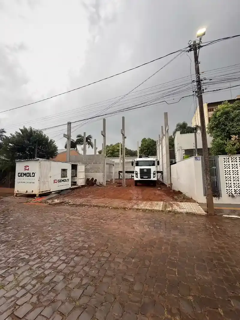 Montagem dos Pilares